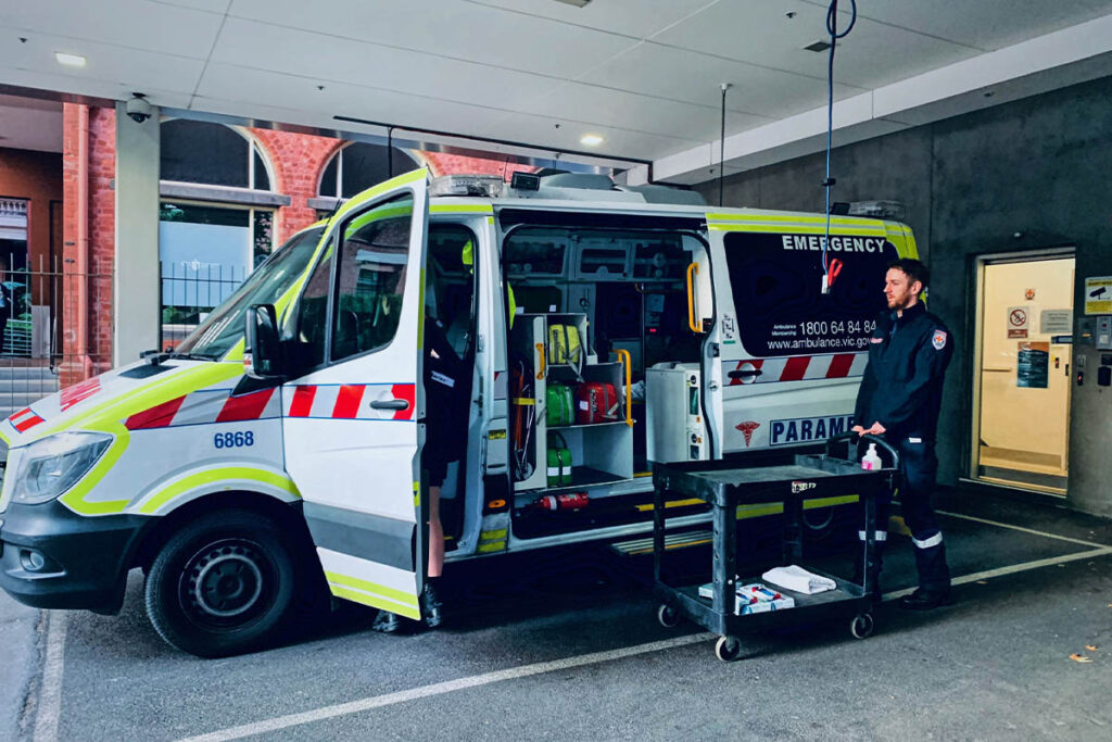 Rettungswagen in Australien